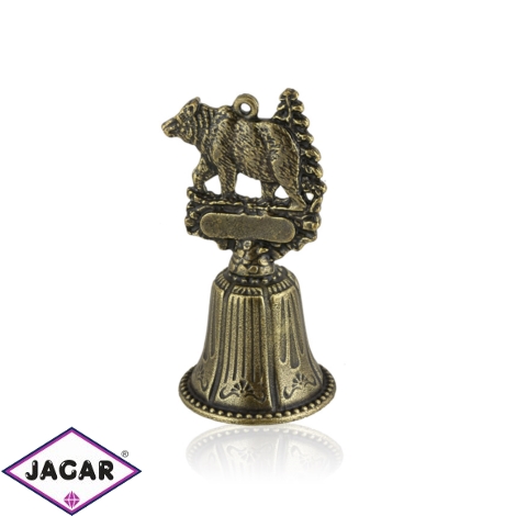 Figurka dzwonek Niedźwiedź - 7cm - FR296