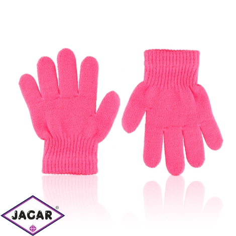 Rękawiczki dziecięce różowe 14cm RK837