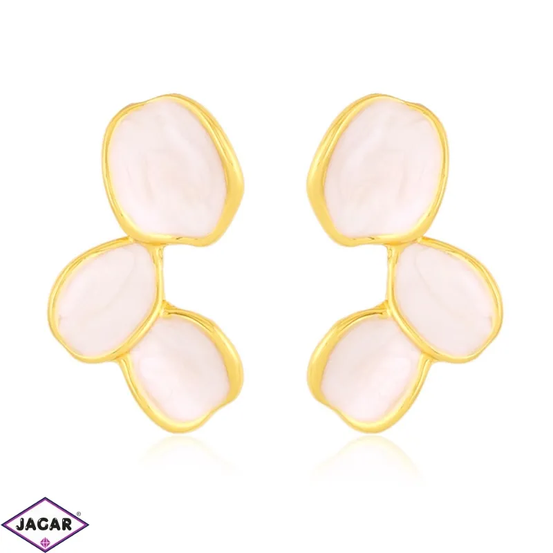 Kolczyki stalowe emaliowane EAP40614 Kolczyki stalowe emaliowane EAP40614