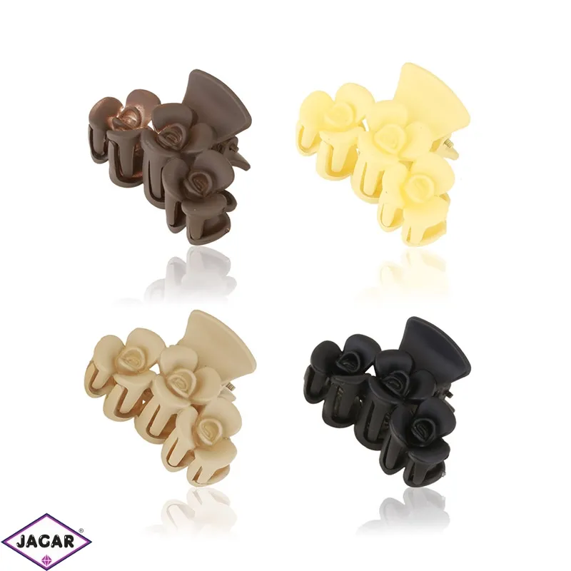 Klamry do włosów 4cm mix 6szt/op SZ1167