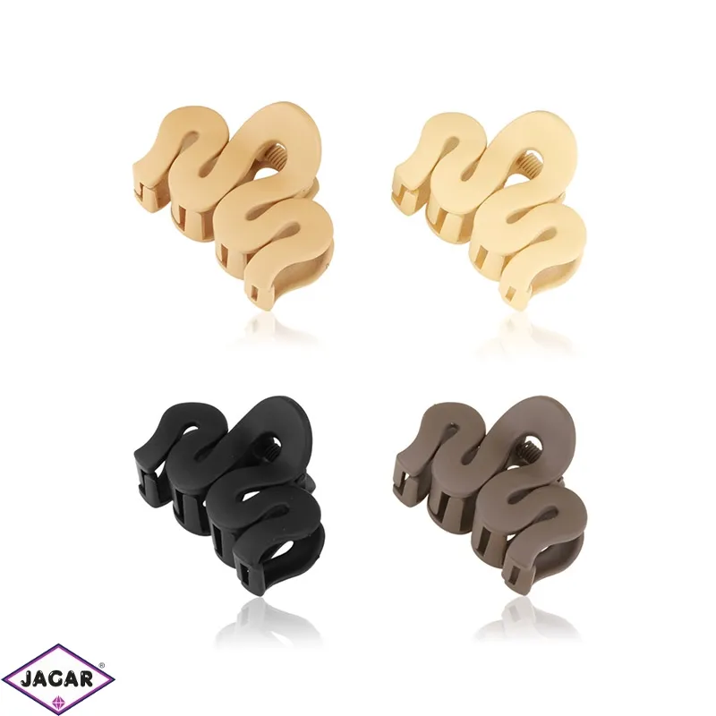 Klamry do włosów 4cm mix 6szt/op SZ1168