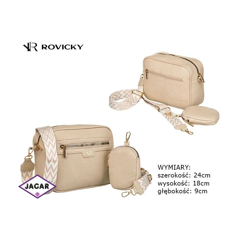 Torebka damska R-KP-05-F19 4065 D.Beige TD1247 Torebka damska R-KP-05-F19 4065 D.Beige TD1247