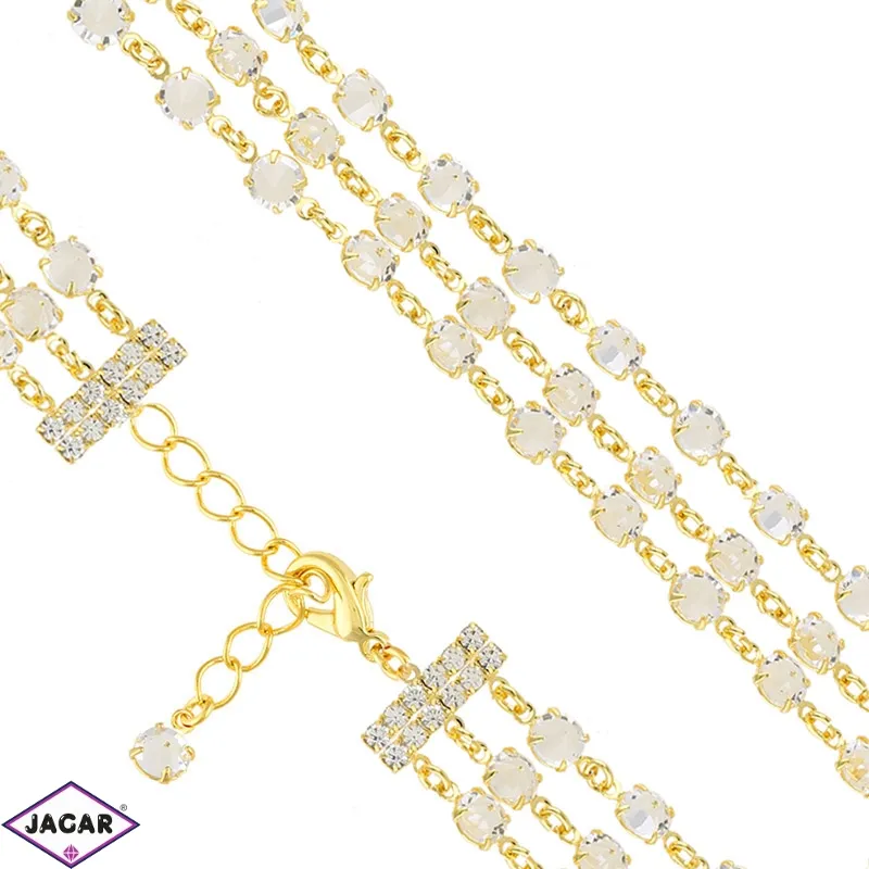 Bransoletka czeska z kryształami - BRA1026 Bransoletka czeska z kryształami - BRA1026