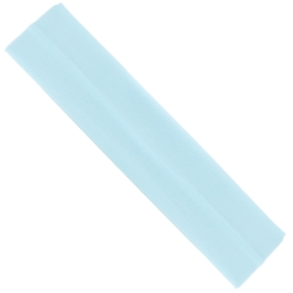 Opaska klasyczna lycra 5cm błękitna OPS1376