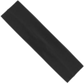 Opaska klasyczna lycra 7cm czarna OPS1377
