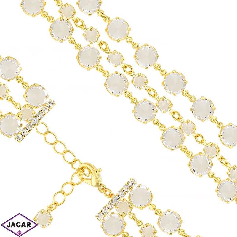 Bransoletka czeska z kryształami - BRA1044 Bransoletka czeska z kryształami - BRA1044