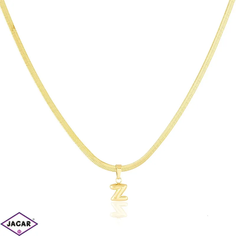 Celebrytka stalowa z literką Blueberry CP16865 Celebrytka stalowa z literką Blueberry CP16865