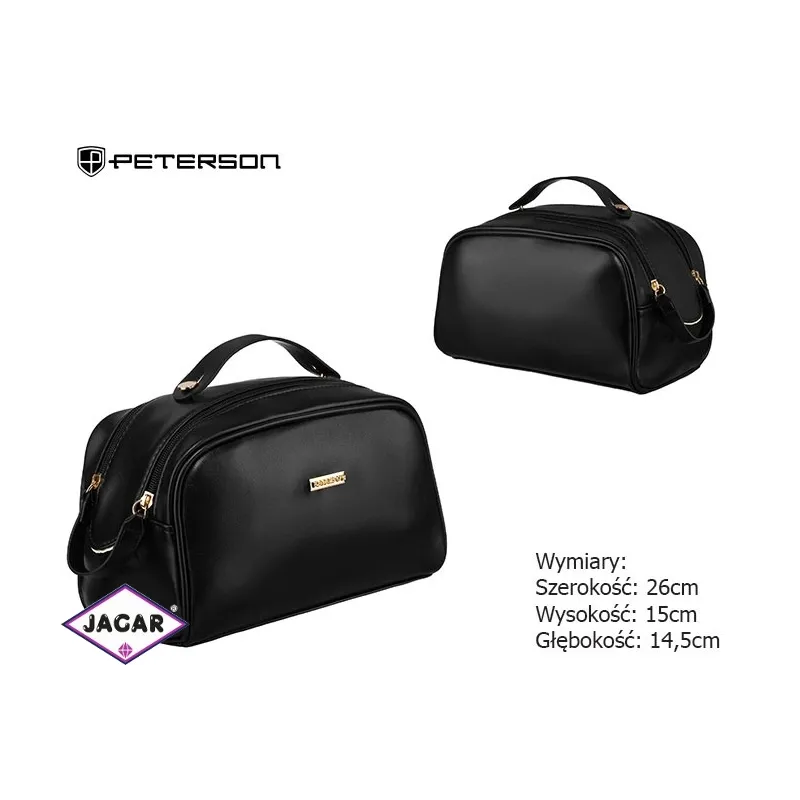 Kosmetyczka damska PTN KOS-L05-P Black KOS507 Kosmetyczka damska PTN KOS-L05-P Black KOS507
