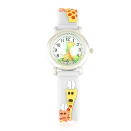 Zegarek dziecięcy żyrafa - biały - Z3265