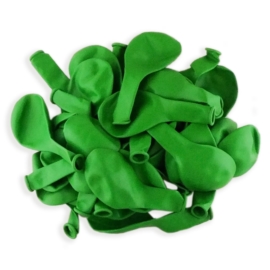 Balony lateksowe zielone BAL05