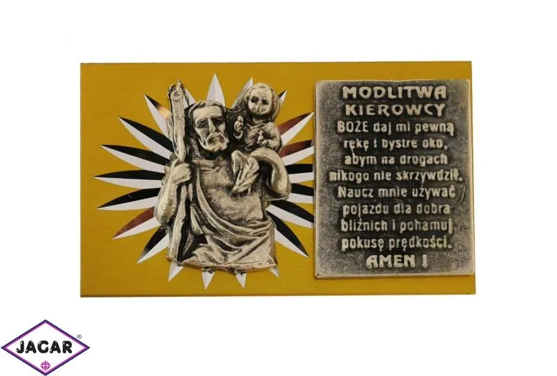 Figurka metalowa - Modlitwa kierowcy - FR123 Figurka metalowa - Modlitwa kierowcy - FR123