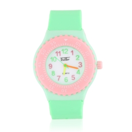 Zegarek dziecięcy silikonowy zielony Z3364