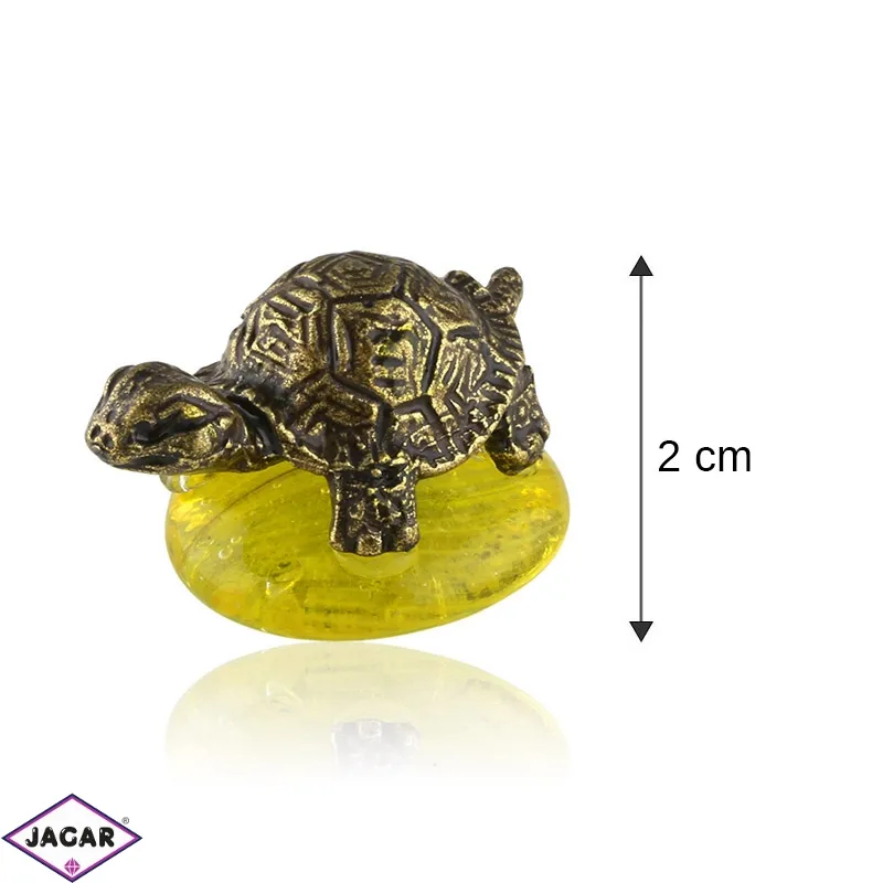 Fig. metalowa - żółw na kamyku - FR268 Fig. metalowa - żółw na kamyku - FR268