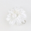 Spinki edytki białe z kwiatkami 5szt/op OS1454