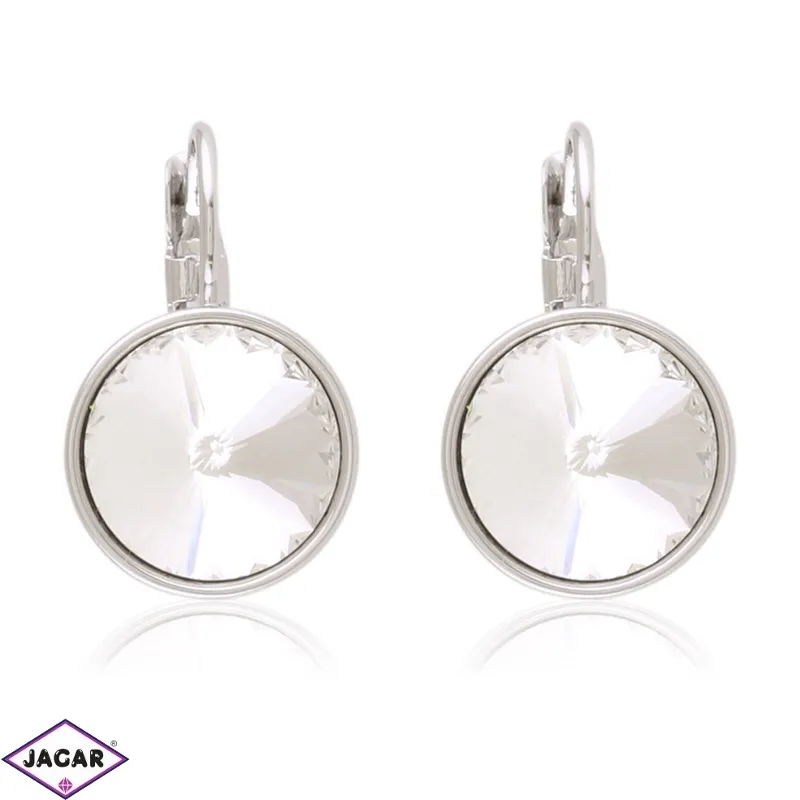 Kolczyki stalowe na biglu Moonriver EAP41188