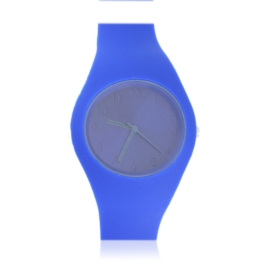 Zegarek damski silikonowy niebieski Z3421