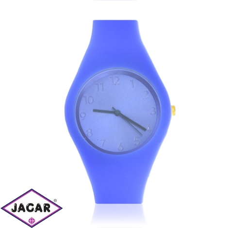 Zegarek damski silikonowy niebieski Z3426