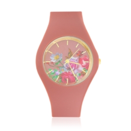 Zegarek damski silikonowy floral Z3431
