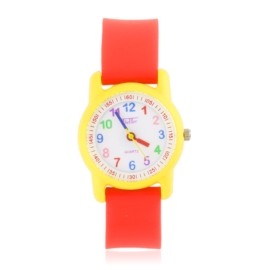 Zegarek dziecięcy silikonowy czerwony Z3445