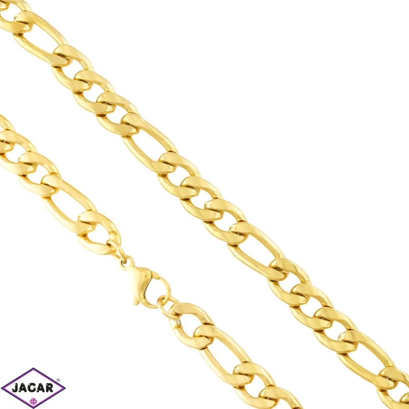 Łańcuszek stalowy figaro 60cm Xuping LAP4683 Łańcuszek stalowy figaro 60cm Xuping LAP4683