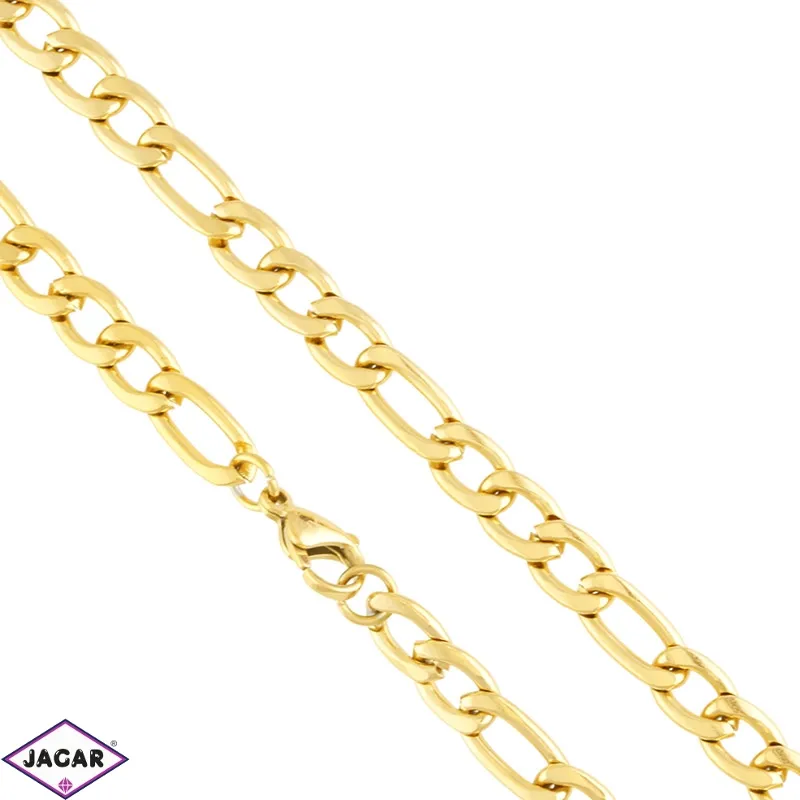 Łańcuszek stalowy figaro 60cm Xuping LAP4684 Łańcuszek stalowy figaro 60cm Xuping LAP4684