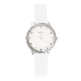 Zegarek damski silikonowy biały Z3450