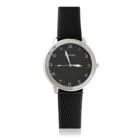 Zegarek damski silikonowy czarny Z3451