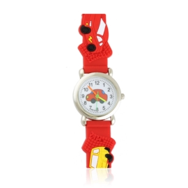 Zegarek dziecięcy auta - czerwony Z3469