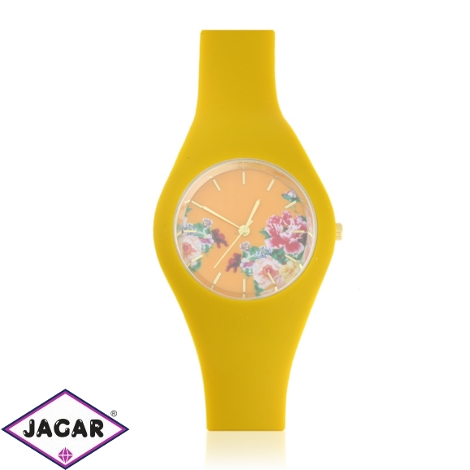 Zegarek damski silikonowy floral Z3481
