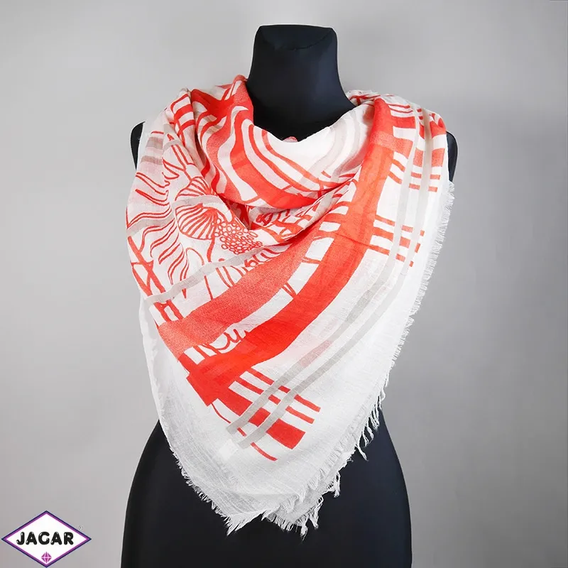 Chusta damska czerwona - 140x140cm WO783 Chusta damska czerwona - 140x140cm WO783