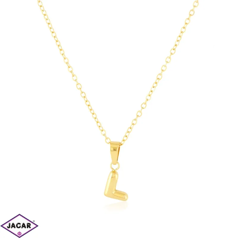 Celebrytka stalowa z literką Blueberry CP17219 Celebrytka stalowa z literką Blueberry CP17219