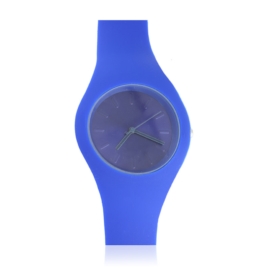 Zegark damski silikonowy niebieski Z3583