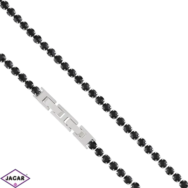 Bransoletka stalowa wieczorowa Moonriver BP20995