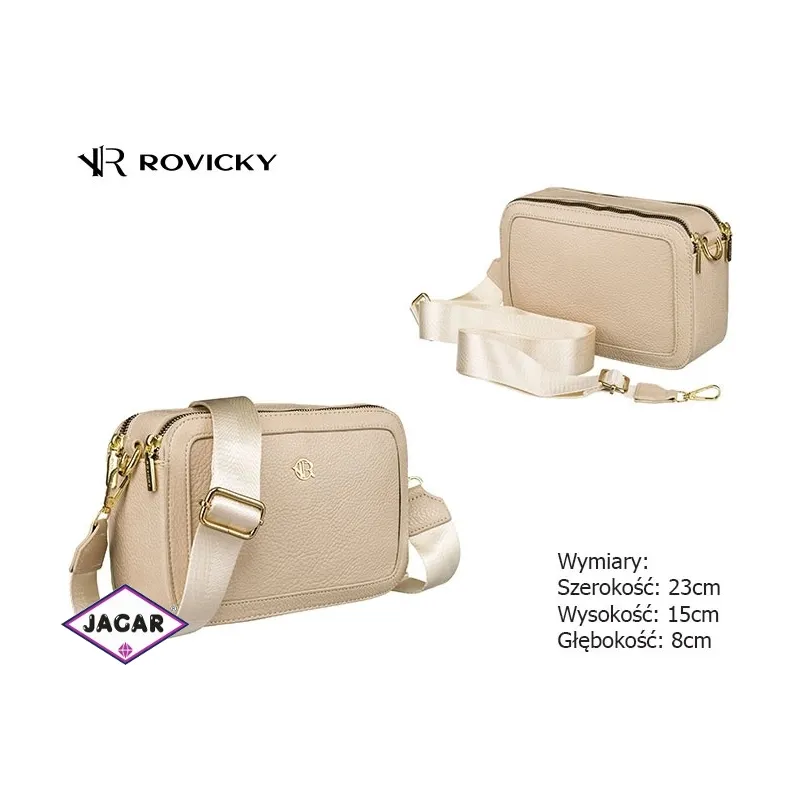 Torebka damska R-KP-19-A19 D.Beige TD1259 Torebka damska R-KP-19-A19 D.Beige TD1259