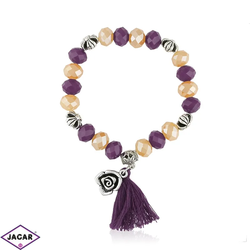 Bransoletka z kryształkami - BRA1138 Bransoletka z kryształkami - BRA1138