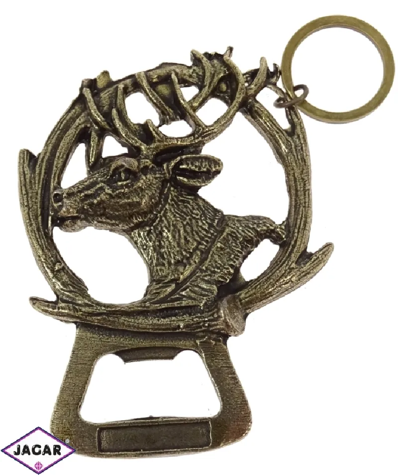 Brelok metalowy otwieracz - jeleń BM72 Brelok metalowy otwieracz - jeleń BM72