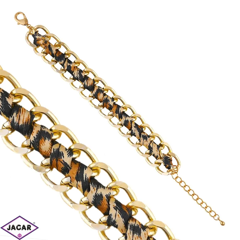 Bransoletka chain - panterka - BRA1165