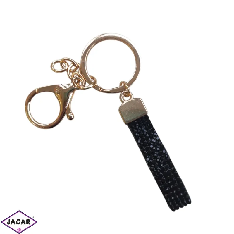 Brelok dżetowy czarny PU1149 Brelok dżetowy czarny PU1149