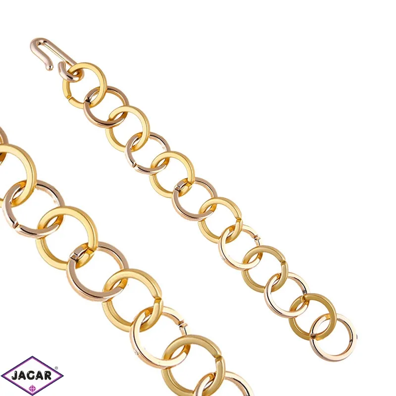 Bransoletka chain - złota - BRA1180 Bransoletka chain - złota - BRA1180