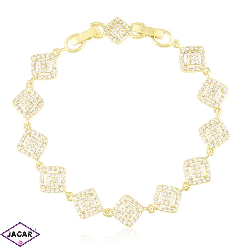 Bransoletka codzienna z kryształkami 14K BP21279 Bransoletka codzienna z kryształkami 14K BP21279