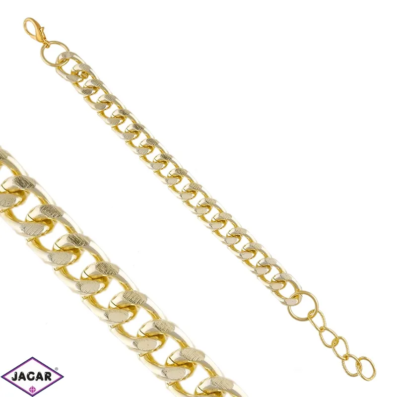 Bransoletka chain - gold - BRA1189