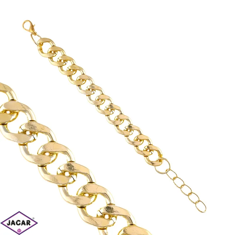 Bransoletka chain - gold - BRA1192 Bransoletka chain - gold - BRA1192