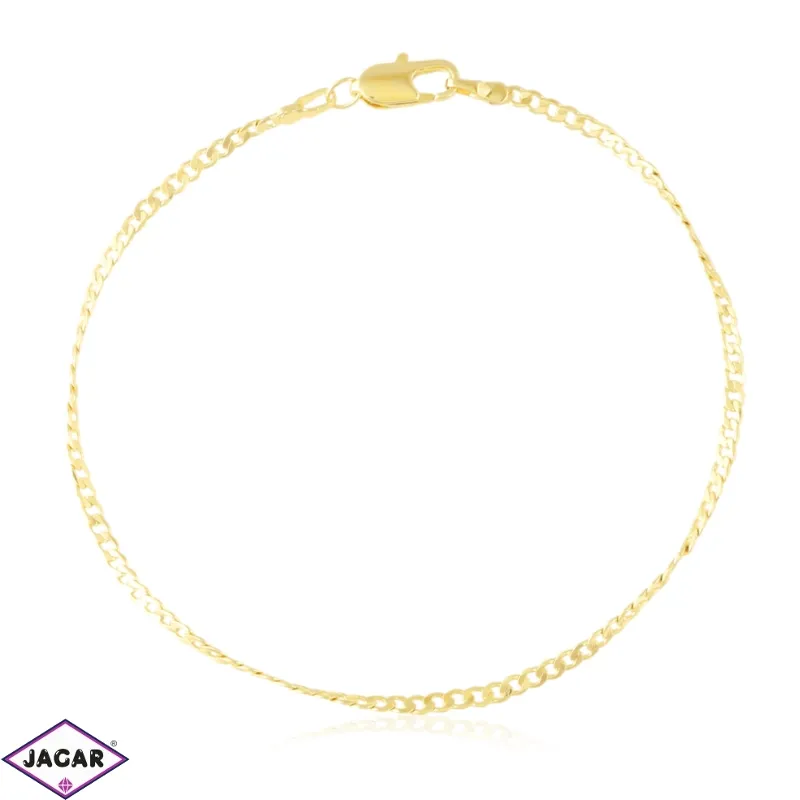 Bransoletka pancerka 14K BP21334