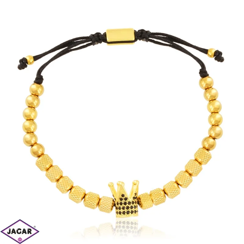 Bransoletka stal chirurgiczna ściągana BP21372 Bransoletka stal chirurgiczna ściągana BP21372