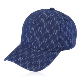 Czapka z daszkiem damska jeans dark CN465
