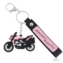 Brelok silikonowy motocykl pink - PU698