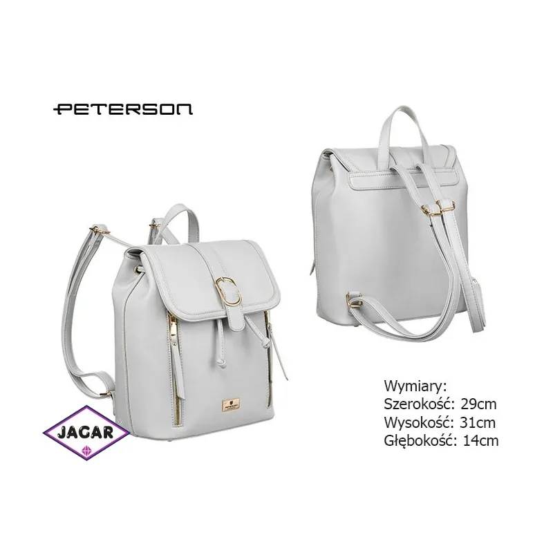 Plecak damski PTN L61409 Gray PL514 Plecak damski PTN L61409 Gray PL514