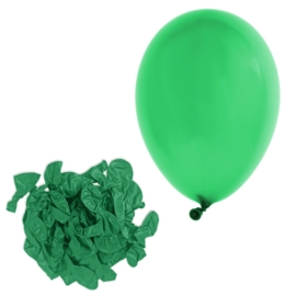 Balony lateksowe zielone BAL06