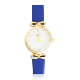 Zegarek damski na pasku niebieski Z3868