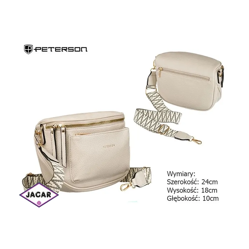 Saszetka PU PTN 3047 L Beige TD1278 Saszetka PU PTN 3047 L Beige TD1278